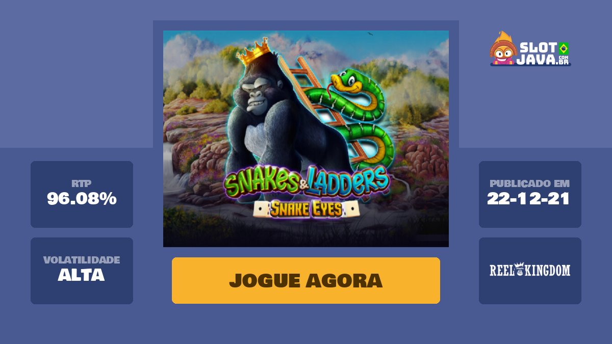 Snakes & Ladders - Snake Eyes - Jogue este caça-níquel grátis